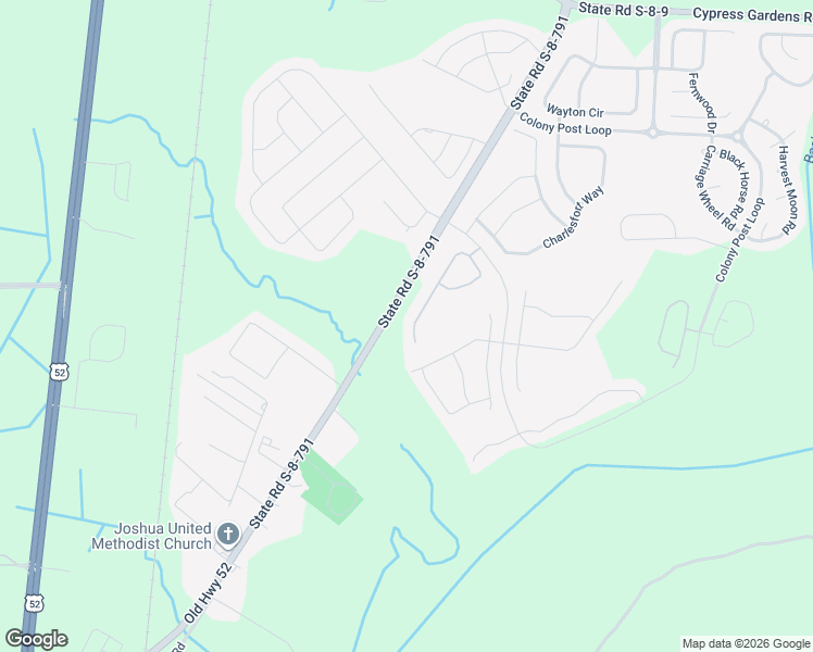 map of restaurants, bars, coffee shops, grocery stores, and more near 246 Maywood Drive in Moncks Corner