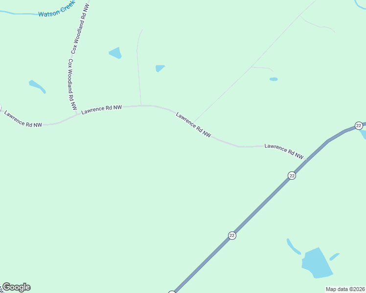 map of restaurants, bars, coffee shops, grocery stores, and more near 160 Lawrence Road Northwest in Milledgeville