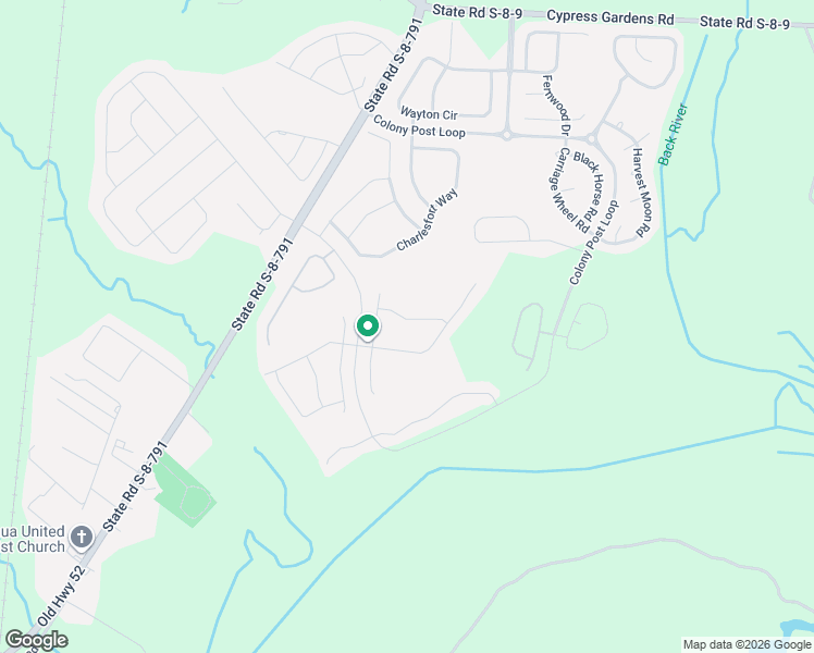 map of restaurants, bars, coffee shops, grocery stores, and more near 213 Goshen Road in Moncks Corner