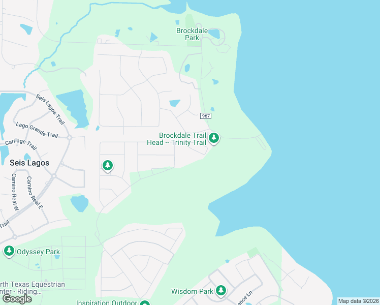 map of restaurants, bars, coffee shops, grocery stores, and more near 1625 County Road 967 in Lucas
