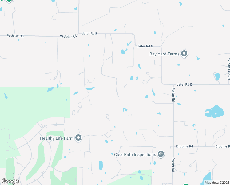 map of restaurants, bars, coffee shops, grocery stores, and more near 460 E Jeter Rd in Bartonville