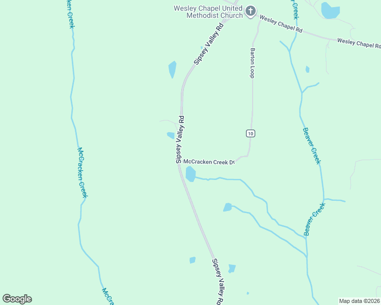 map of restaurants, bars, coffee shops, grocery stores, and more near 17139 Sipsey Valley Road in Ralph