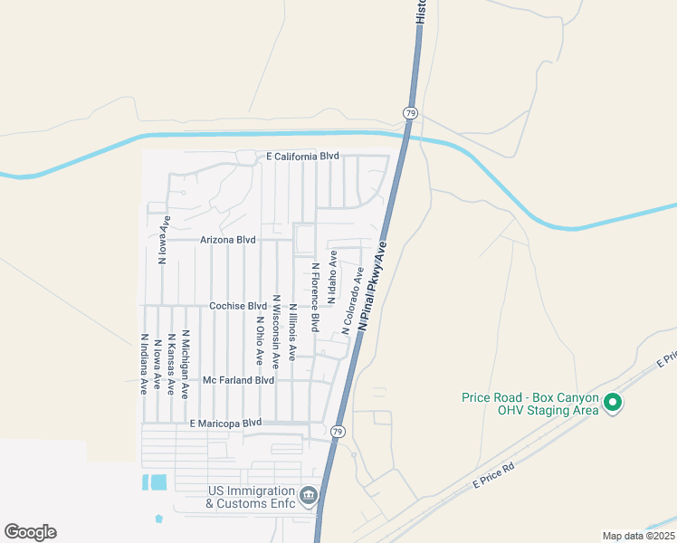 map of restaurants, bars, coffee shops, grocery stores, and more near 3817 North Idaho Avenue in Florence