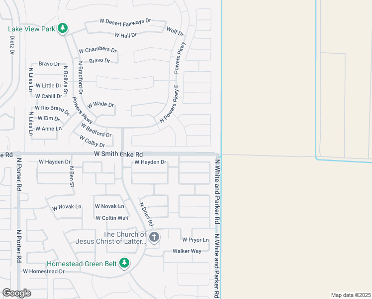 map of restaurants, bars, coffee shops, grocery stores, and more near 40163 West Michaels Drive in Maricopa
