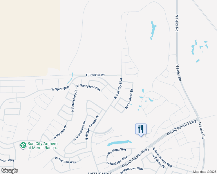 map of restaurants, bars, coffee shops, grocery stores, and more near 6596 Mockingbird Court in Florence