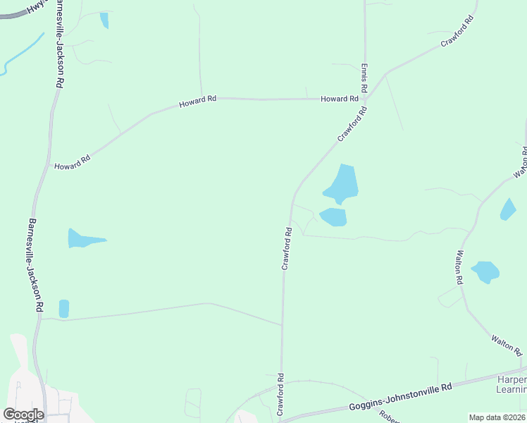map of restaurants, bars, coffee shops, grocery stores, and more near 679 Crawford Road in Barnesville