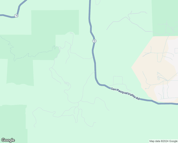 map of restaurants, bars, coffee shops, grocery stores, and more near 19737 California 78 in Ramona