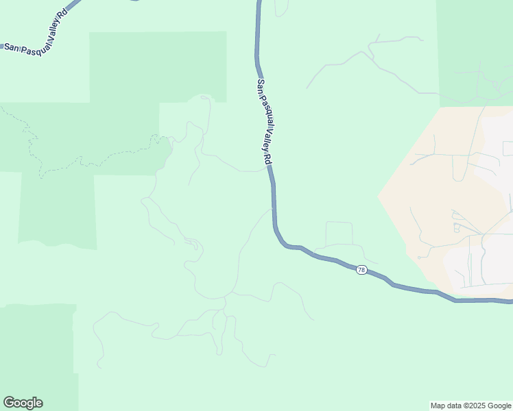 map of restaurants, bars, coffee shops, grocery stores, and more near 19737 California 78 in Ramona