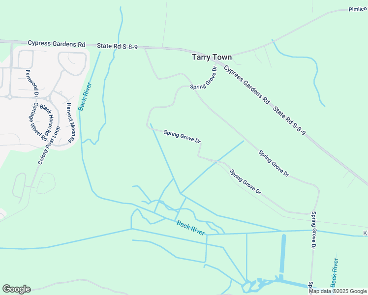 map of restaurants, bars, coffee shops, grocery stores, and more near 169 Spring Grove Drive in Moncks Corner