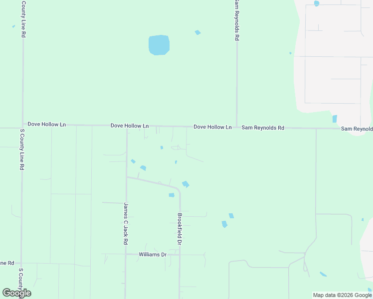 map of restaurants, bars, coffee shops, grocery stores, and more near 9691 Blubaugh Road in Justin