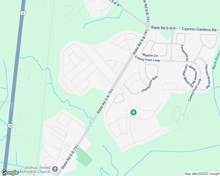 map of restaurants, bars, coffee shops, grocery stores, and more near 206 Sugarhouse Court in Moncks Corner