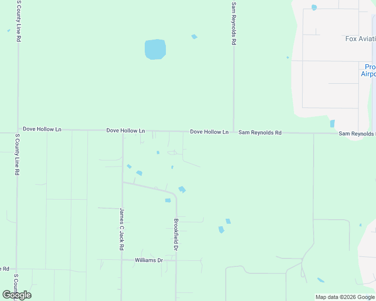 map of restaurants, bars, coffee shops, grocery stores, and more near 9691 Blubaugh Road in Justin