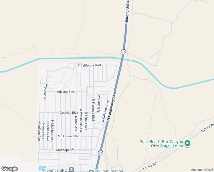 map of restaurants, bars, coffee shops, grocery stores, and more near 861 East Lancaster Circle in Florence