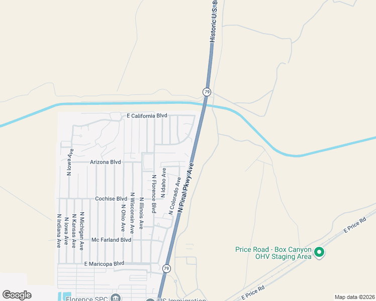 map of restaurants, bars, coffee shops, grocery stores, and more near 861 East Lancaster Circle in Florence