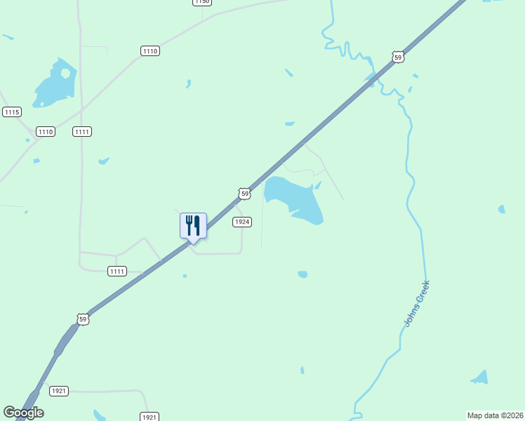 map of restaurants, bars, coffee shops, grocery stores, and more near 149 County Road 1924 in Atlanta