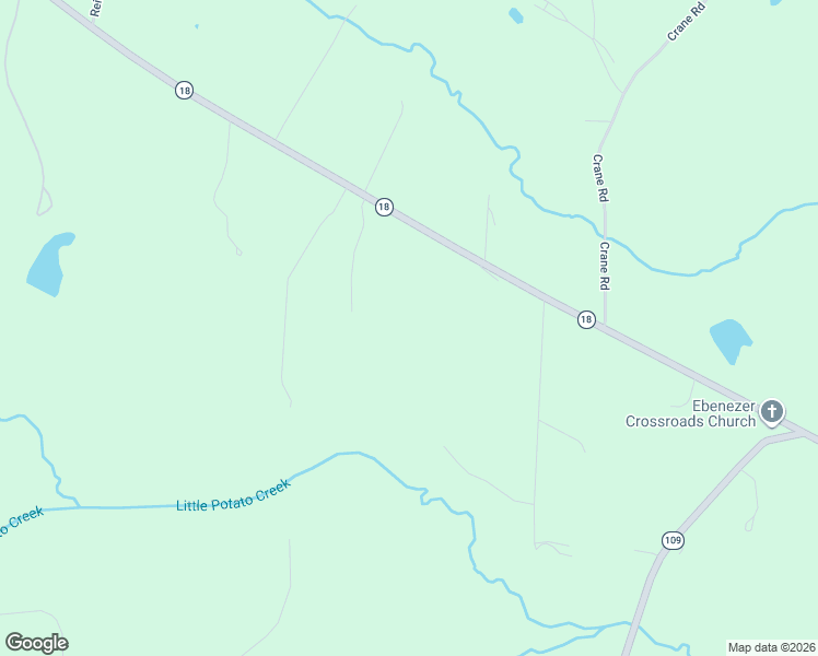 map of restaurants, bars, coffee shops, grocery stores, and more near 21774 Georgia 18 in Zebulon