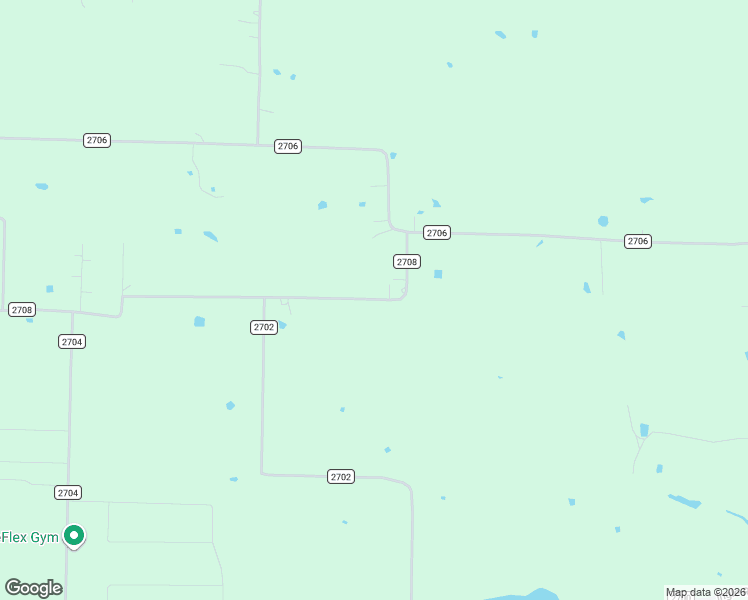 map of restaurants, bars, coffee shops, grocery stores, and more near County Road 2708 in Caddo Mills