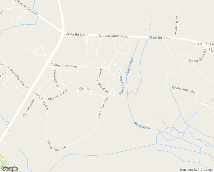 map of restaurants, bars, coffee shops, grocery stores, and more near 427 Black Horse Road in Moncks Corner