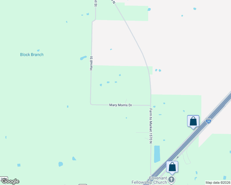 map of restaurants, bars, coffee shops, grocery stores, and more near 2475 County Road 2130 in Greenville
