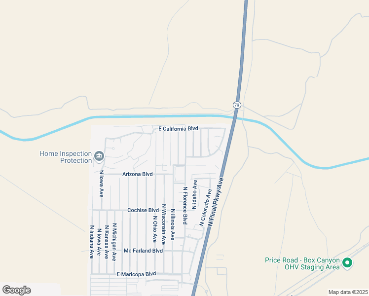 map of restaurants, bars, coffee shops, grocery stores, and more near 3918 N Florence Blvd in Florence