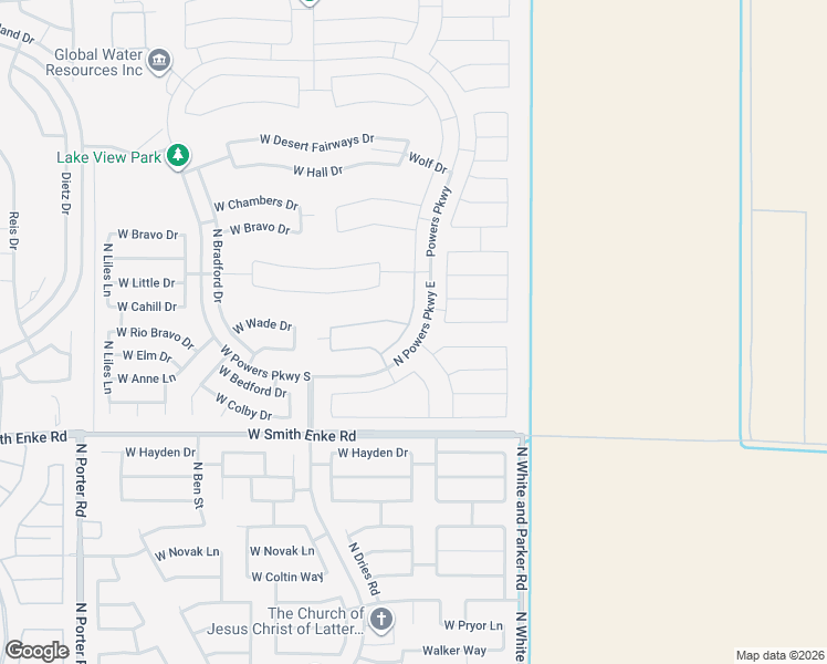 map of restaurants, bars, coffee shops, grocery stores, and more near 21659 North Daniel Drive in Maricopa