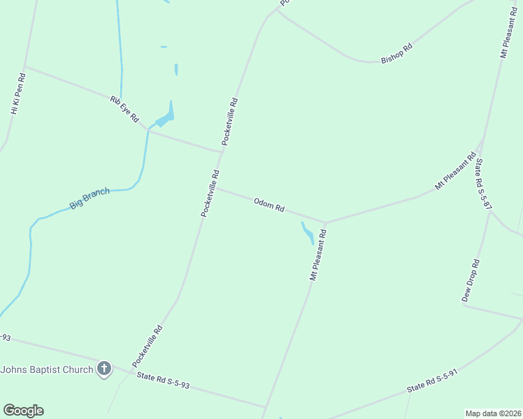 map of restaurants, bars, coffee shops, grocery stores, and more near 235 Odom Road in Ehrhardt