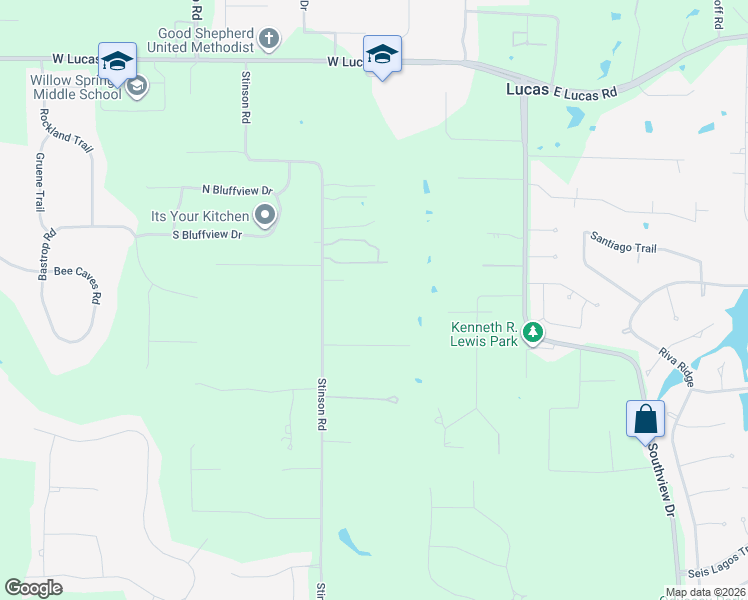 map of restaurants, bars, coffee shops, grocery stores, and more near 725 Stinson Road in Allen