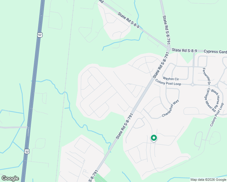 map of restaurants, bars, coffee shops, grocery stores, and more near 135 Cypress Plantation Road in Moncks Corner