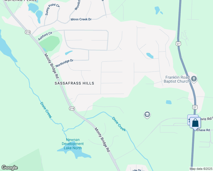 map of restaurants, bars, coffee shops, grocery stores, and more near 104 Kildare Court in LaGrange