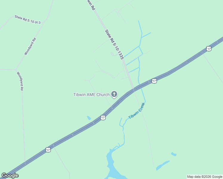 map of restaurants, bars, coffee shops, grocery stores, and more near 9436 U.S. 17 in McClellanville