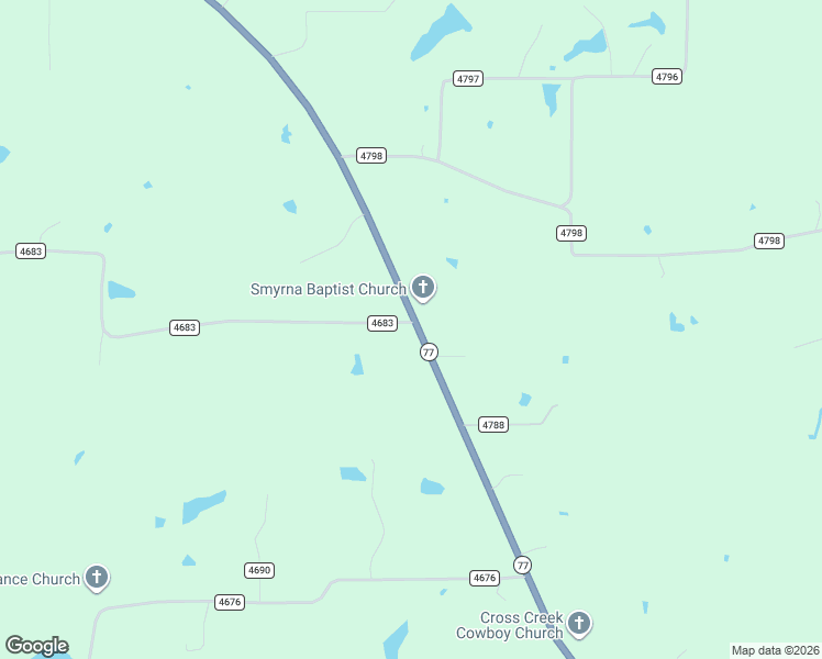 map of restaurants, bars, coffee shops, grocery stores, and more near 46 Texas 77 in Atlanta