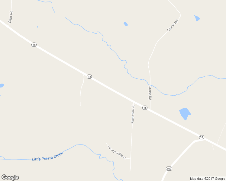 map of restaurants, bars, coffee shops, grocery stores, and more near 21774 Georgia 18 in Zebulon