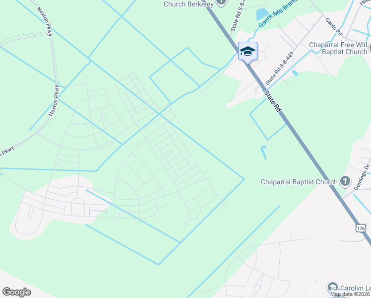 map of restaurants, bars, coffee shops, grocery stores, and more near Briarpatch Lane in Summerville