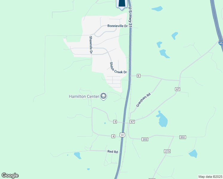 map of restaurants, bars, coffee shops, grocery stores, and more near 151 Hamilton Lane in Calera