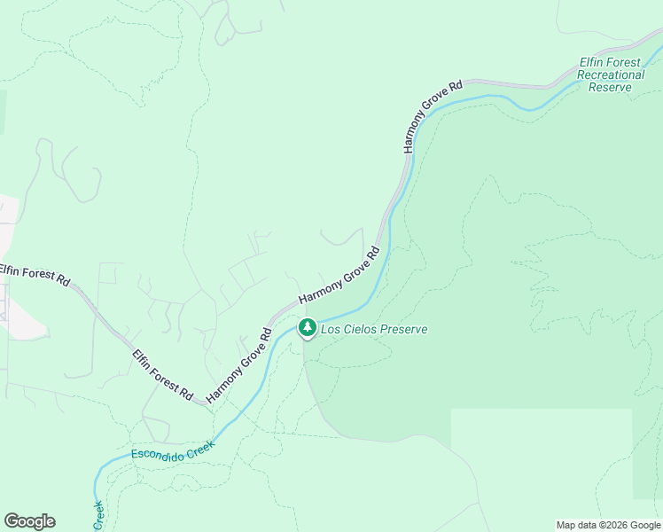 map of restaurants, bars, coffee shops, grocery stores, and more near 8080 Harmony Grove Road in Escondido