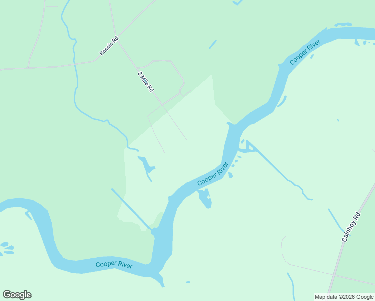 map of restaurants, bars, coffee shops, grocery stores, and more near 1239 Three Mile Road in Cordesville