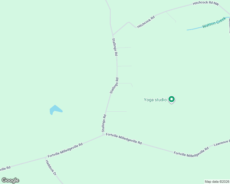 map of restaurants, bars, coffee shops, grocery stores, and more near 568 Stallings Road in Haddock