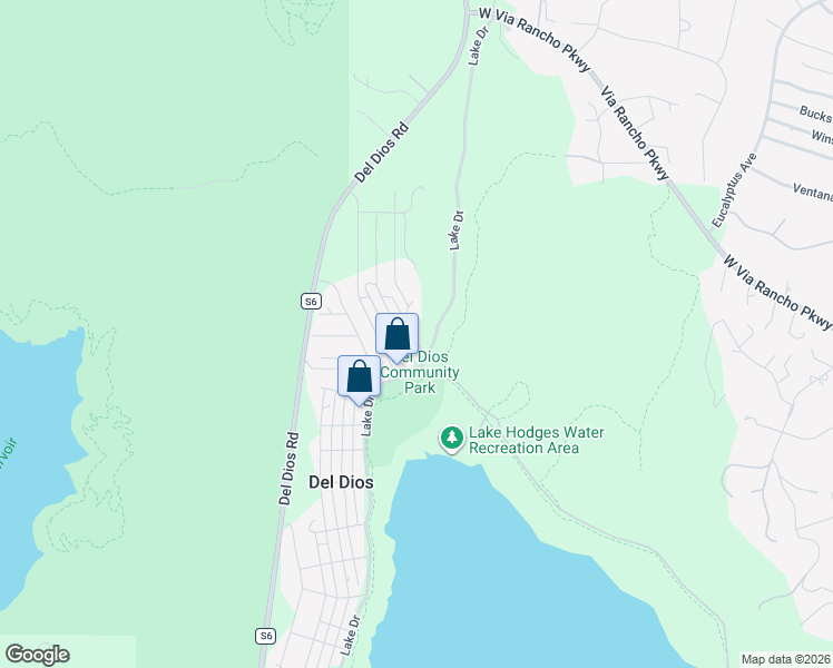 map of restaurants, bars, coffee shops, grocery stores, and more near 20227 Ash Lane in Escondido