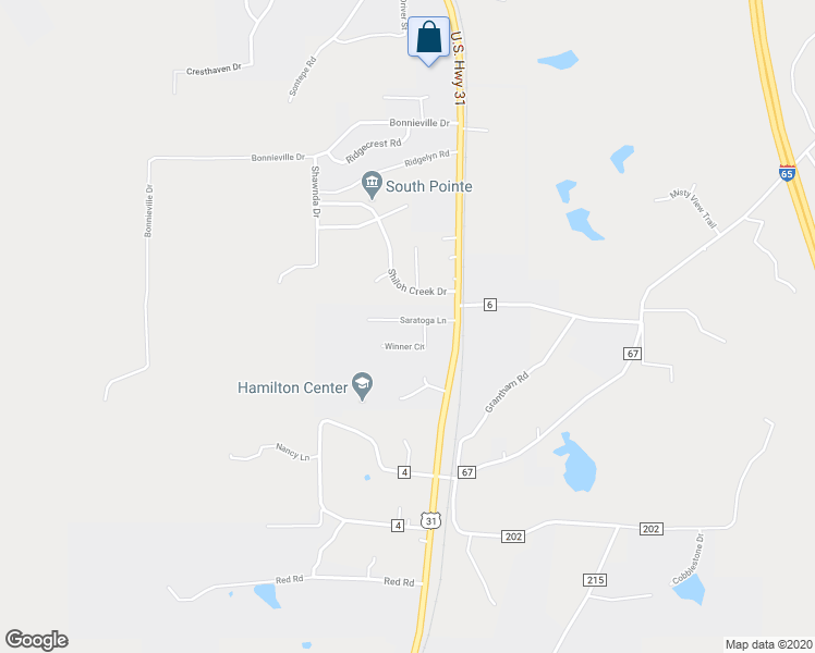 map of restaurants, bars, coffee shops, grocery stores, and more near 211 Saratoga Lane in Calera