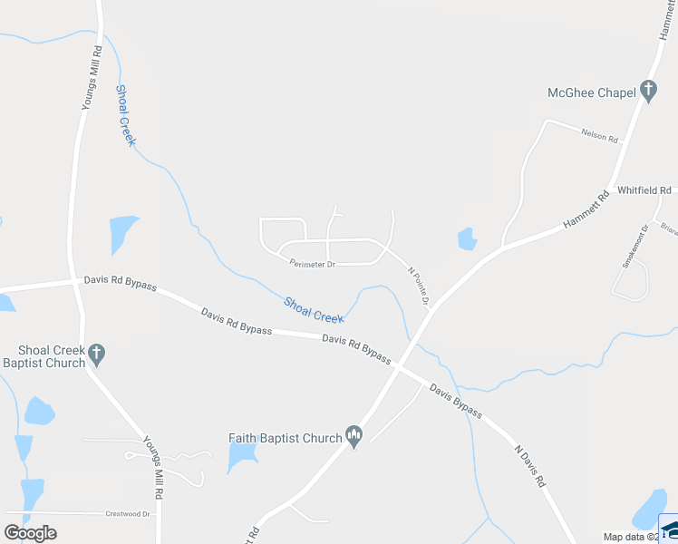 map of restaurants, bars, coffee shops, grocery stores, and more near 113 Perimeter Drive in LaGrange