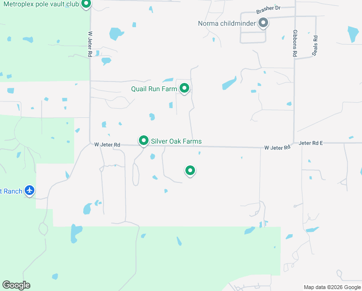 map of restaurants, bars, coffee shops, grocery stores, and more near 641 West Jeter Road in Argyle