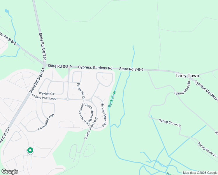 map of restaurants, bars, coffee shops, grocery stores, and more near 217 Oglethorpe Circle in Moncks Corner