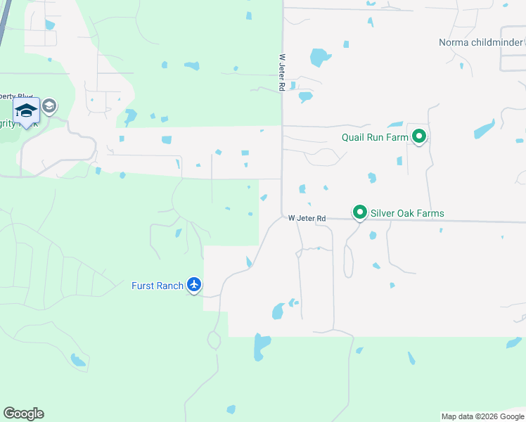 map of restaurants, bars, coffee shops, grocery stores, and more near 1157 West Jeter Road in Argyle