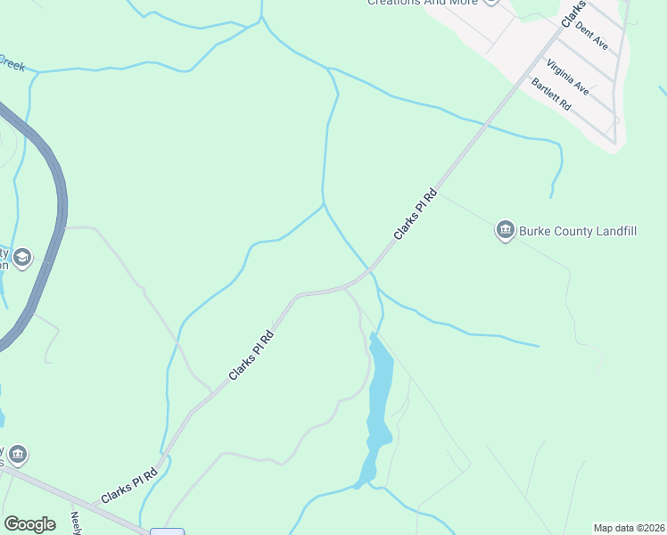 map of restaurants, bars, coffee shops, grocery stores, and more near 559 Clarks Place Road in Waynesboro