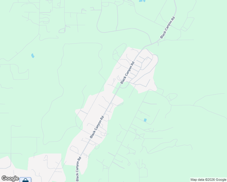 map of restaurants, bars, coffee shops, grocery stores, and more near 2242 Black Canyon Road in Ramona