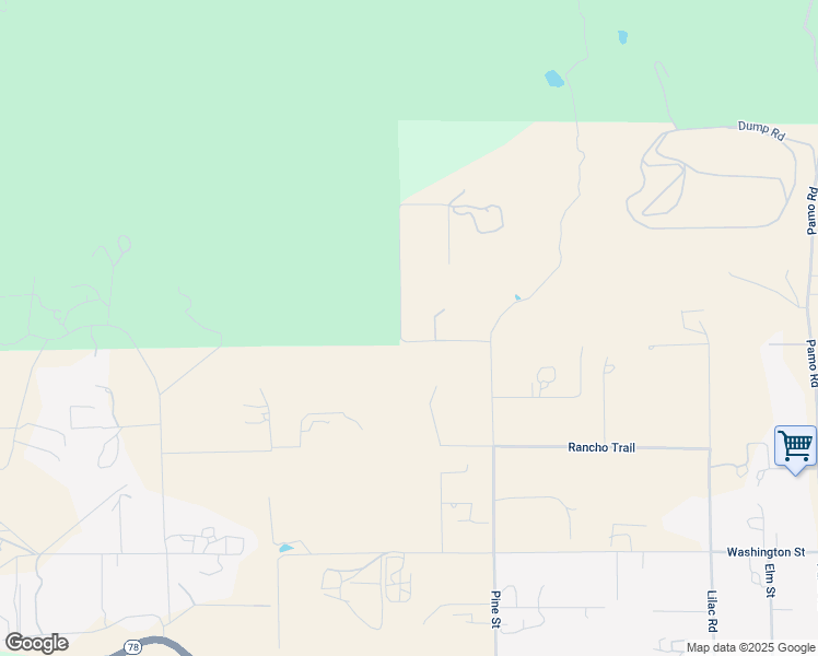 map of restaurants, bars, coffee shops, grocery stores, and more near 2255 Los Altos De Cerro in Ramona