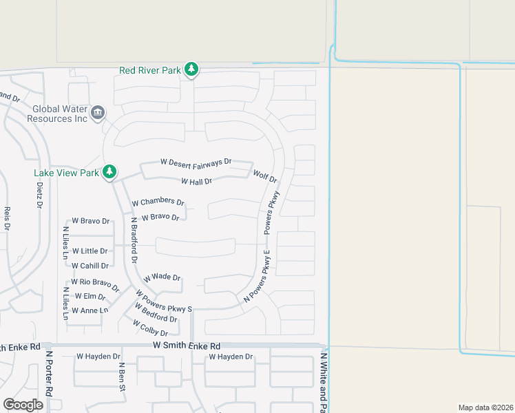 map of restaurants, bars, coffee shops, grocery stores, and more near 40304 West Chambers Drive in Maricopa