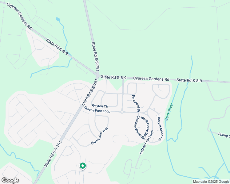 map of restaurants, bars, coffee shops, grocery stores, and more near 508 Wayton Circle in Moncks Corner