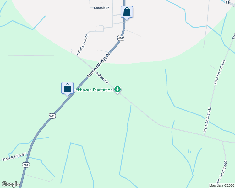 map of restaurants, bars, coffee shops, grocery stores, and more near State Road S-5-428 in Bamberg County