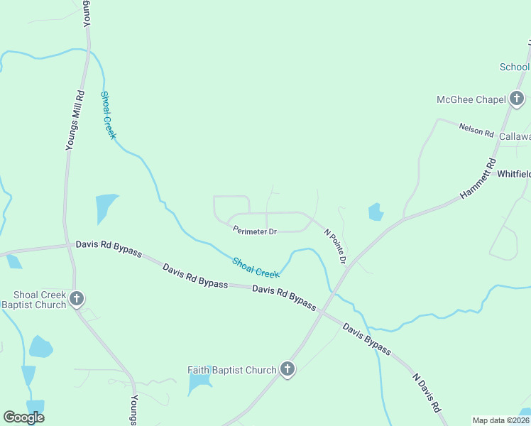 map of restaurants, bars, coffee shops, grocery stores, and more near 300 Phipps Drive in LaGrange